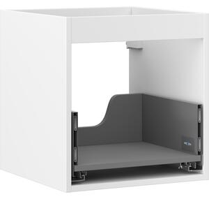 Mexen Box-A, fali szekrény 45 cm, 1 fiók, matt fehér, 91AX0-0450-470-1-01