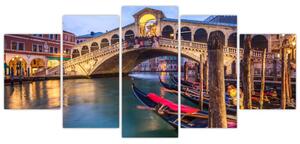 Kép a falon - híd Velencében (150x70cm)
