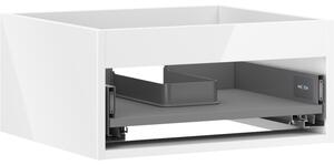 Mexen Box-A, fali szekrény 50 cm, 1 fiók, fényes fehér, 91AX0-0500-235-1-00