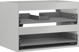 Mexen Box-A, fali szekrény 70 cm, 2 fiók, matt szürke, 91AX0-0700-470-2-62