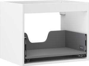 Mexen Box-A, fali szekrény 60 cm, 1 fiók, matt fehér, 91AX0-0600-470-1-01
