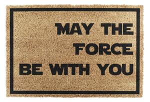 Kókuszrost lábtörlő 40x60 cm May the Force Be With Your – Artsy Doormats