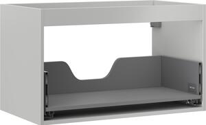 Mexen Box-A, fali szekrény 80 cm, 1 fiók, matt szürke, 91AX0-0800-470-1-62