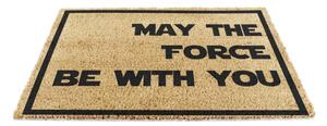 Kókuszrost lábtörlő 40x60 cm May the Force Be With Your – Artsy Doormats