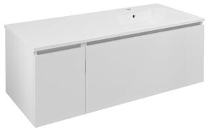 Sapho Sapho, LOREA szekrény 120x46x51.5cm (30+90cm), jobb, matt fehér, LE090-3131-R-01