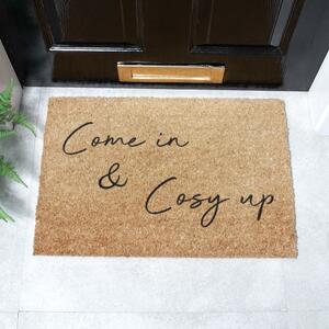 Kókuszrost lábtörlő 40x60 cm Come In & Cosy Up – Artsy Doormats