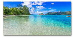 Akrilüveg fotó Strand seychelles