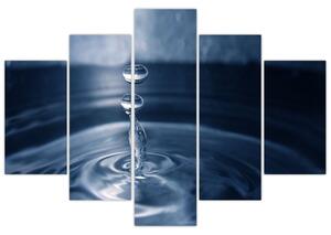 Egy vízcsepp képe (150x105cm)