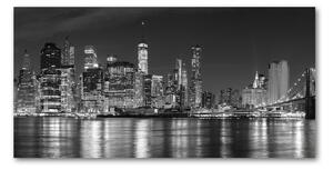 Akrilüveg fotó Manhattan éjjel