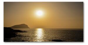Akrilüveg fotó Sunset tengeren