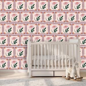 Fotótapéta Virágok és levelek mintája, Virágos fotótapéta, Népszerű fotótapéta, t00460 - Tapeko.hu