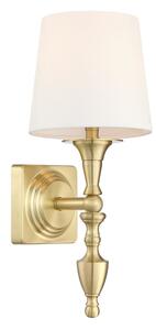 Cosmolight klasszikus fali lámpa austin sárgaréz cosw01132br-wh