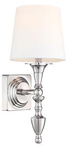 Cosmolight klasszikus fali lámpa austin nikkel cosw01118ni-wh