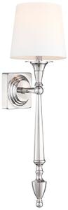 Cosmolight klasszikus fali lámpa austin nikkel cosw01258ni-wh
