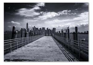 Üvegkép falra New york panoráma