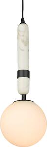 Cosmolight glamour modern függeszték la spezia fehér fekete cosp01336bk