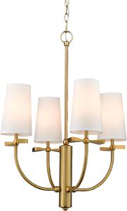 Cosmolight glamour modern csillár bow fehér sárgaréz cosp04190br