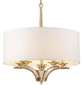 Cosmolight glamour modern függeszték atlanta fehér arany cosp05797au-wh