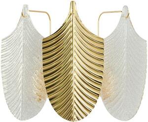 Cosmolight glamour fali lámpa palermo fehér arany cosw03087au