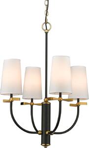 Cosmolight glamour modern csillár bow fehér fekete sárgaréz cosp04183bk