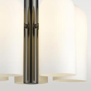 Cosmolight modern skandináv függeszték seoul fekete tejszínes cosp05759bk