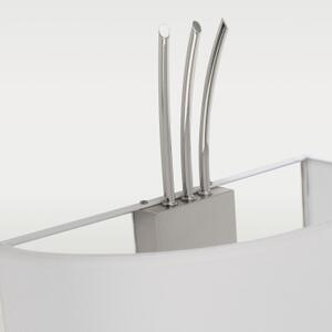 Cosmolight glamour klasszikus fali lámpa las vegas fehér nikkel cosw03711ni-wh