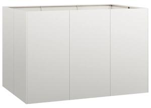 VidaXL növénytartó 120x80x80 cm Rozsdamentes acél