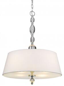 Cosmolight modern függeszték cancun fehér króm cosp04981ch-wh