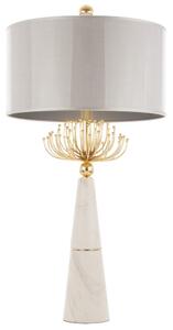 Cosmolight modern asztali lámpa cartagena fehér ezüst arany cost02004au
