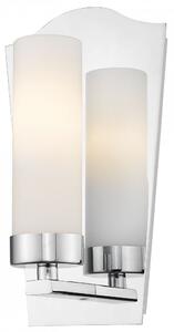 Cosmolight modern fali lámpa dublin fehér króm cosw01155ch
