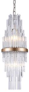 Cosmolight glamour kristály függeszték reykjavik átlátszó pezsgő cosp02080cp