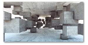 Akrilüveg fotó Kocka betonban