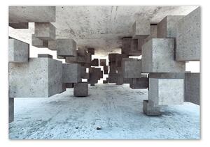 Akrilüveg fotó Kocka betonban