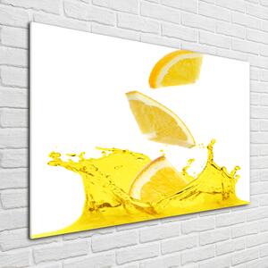 Fali üvegkép Szelet citrom