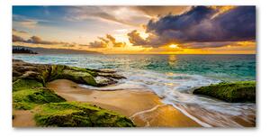 Akrilüveg fotó Sunset tengeren