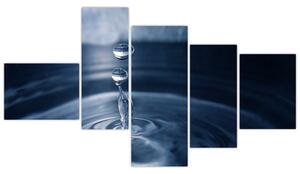 Egy vízcsepp képe (150x85cm)