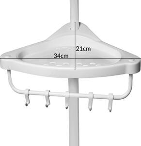 Monzana® Teleszkópos zuhanypolc 155-230 cm