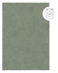 Zöld mosható szőnyeg újrahasznosított szálakból 80x150 cm Fluffy – Flair Rugs
