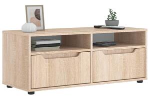 VidaXL VISNES sonoma tölgy szerelt fa TV-szekrény 100x40x38 cm