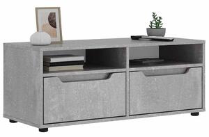 VidaXL VISNES betonszürke szerelt fa TV-szekrény 100x40x38 cm
