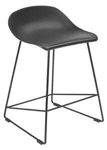 King Home ROLF Polipropilén Bárszék Fekete Modern PC-148A