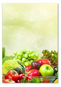 Photo kép üveg Zöldség és gyümölcs