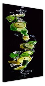 Photo kép üveg Limes, citrom