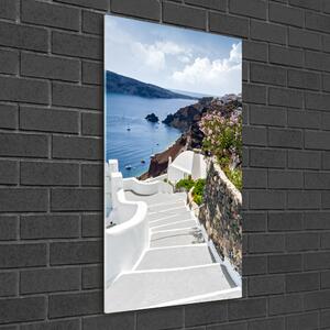 Üvegkép falra Santorini, görögország