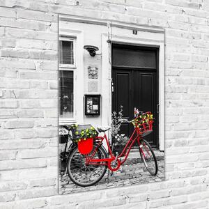 Üvegkép falra Városi kerékpár