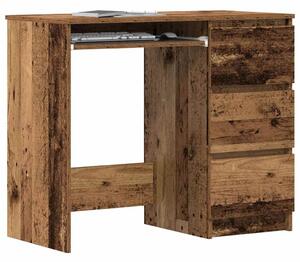VidaXL antik fa szerelt fa íróasztal 90x45x76 cm