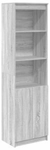 VidaXL szürke sonoma szerelt fa magasszekrény 50x35x180 cm