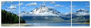 Kép - havas, hegycsúcsok (170x50cm)