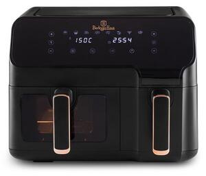 BerlingerHaus Dupla Airfryer (5,5 L + 3,5 L) Black Rose Collection BH/9467