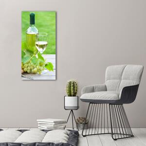 Photo kép üveg Szőlő és bor